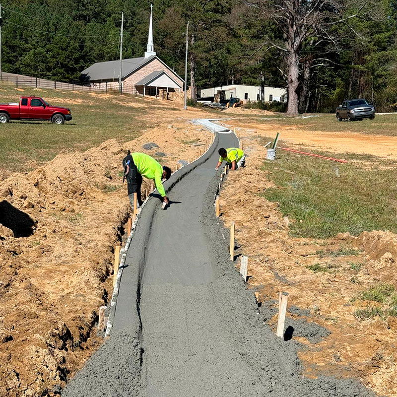 G&K Concrete LLC Team at Work